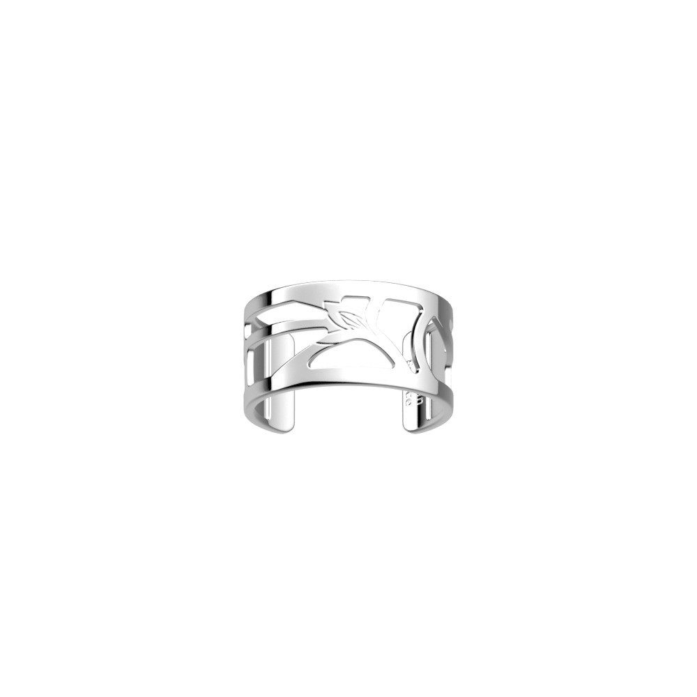 Les Georgettes Anello Donna Fleurs du Nil 12 mm | Argentata | Misura 52