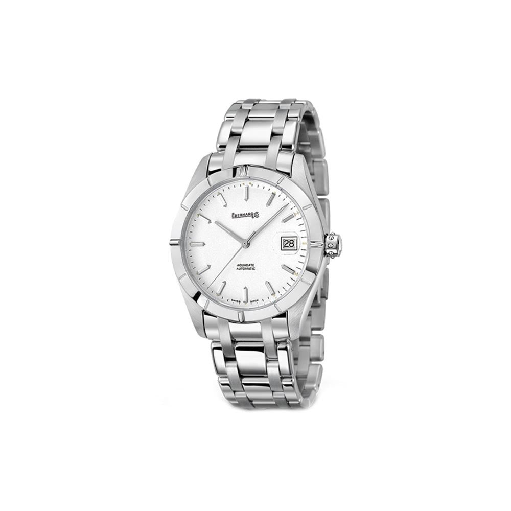 Eberhard | Orologio Uomo | Quadrante Bianco 39mm | Acciaio | Automatico