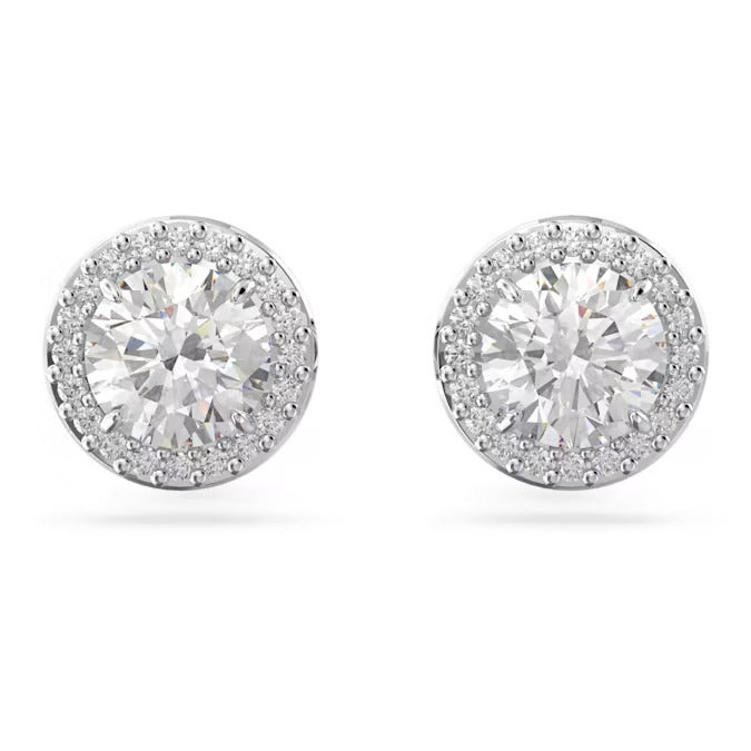 Swarovski Orecchini a Lobo Constella Pavé | Placcatura Rodio | Zirconia