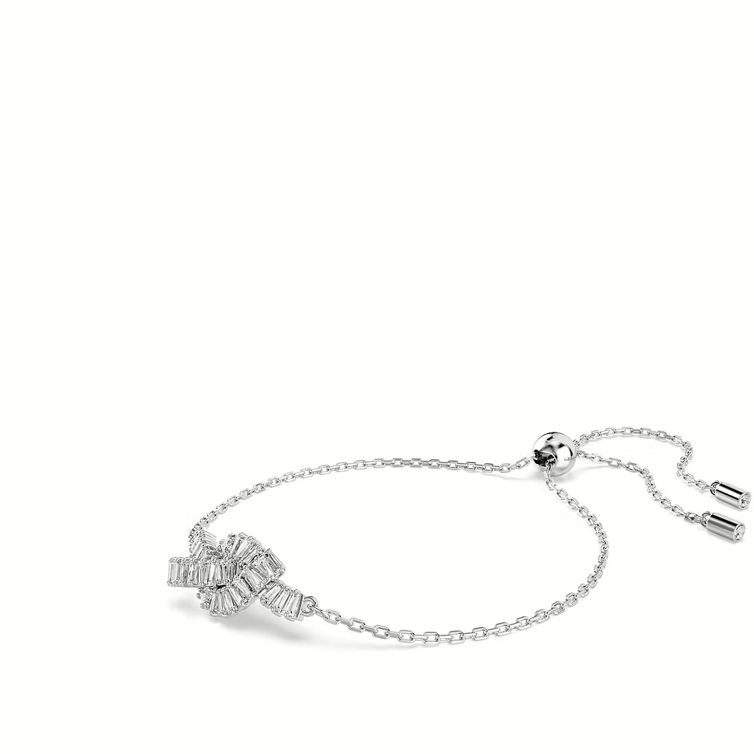 Bracciale Swarovski Matrix con nodo di zirconia e catena regolabile