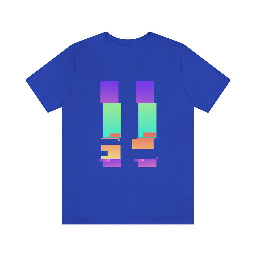 Thumbnail: Synthwave Tape Pause Icon Button Shirt - Retrowave Clothing, Vaporwave Shirt...
