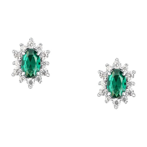 Orecchini Morellato Duchessa in argento 925 con zirconi verde