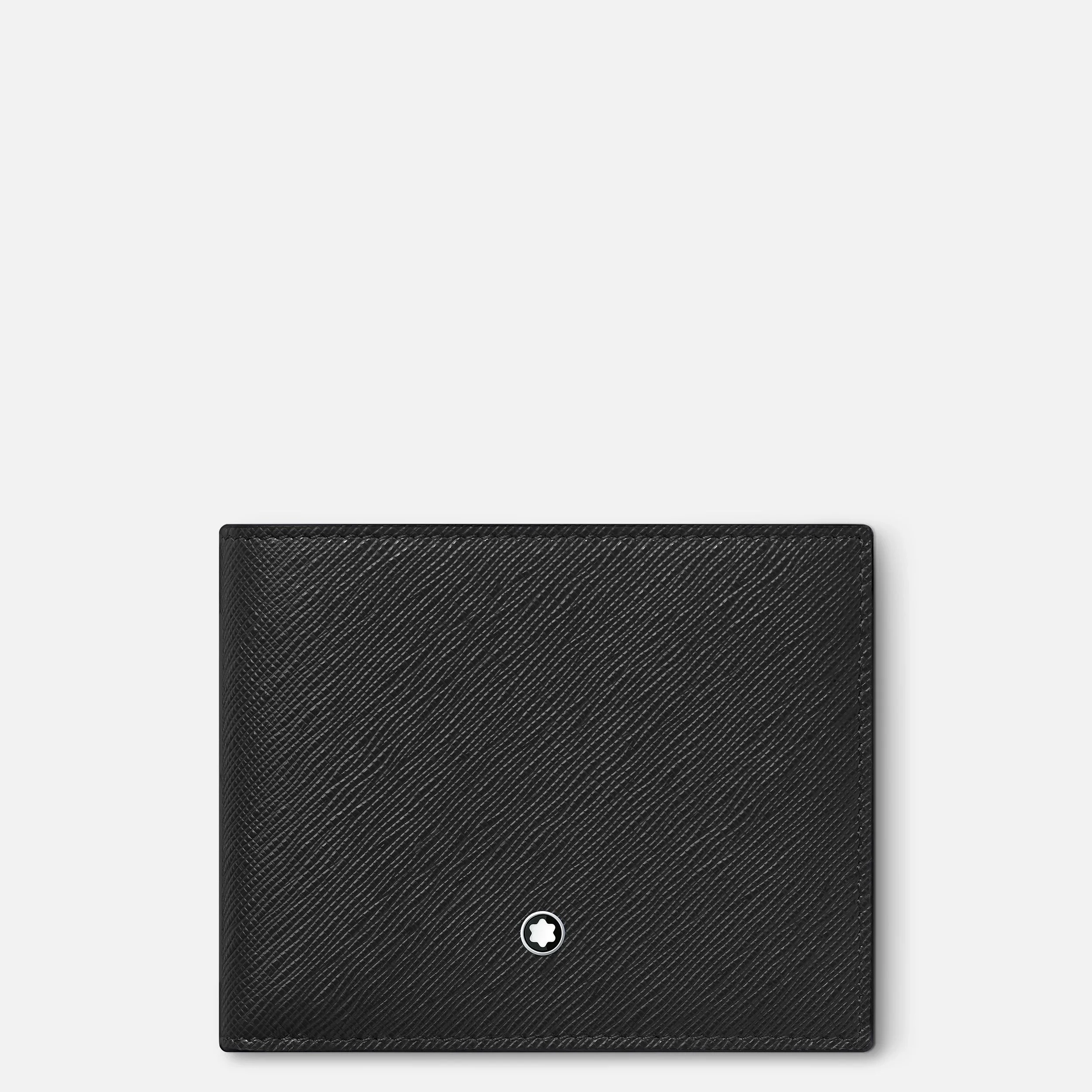 Montblanc Portafoglio Uomo 6 scomparti Sartorial | Pelle Saffiano | 2 tasche