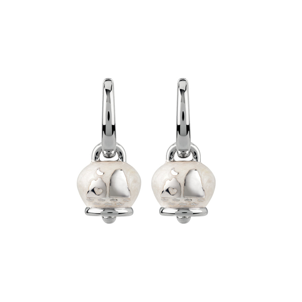 Chantecler Orecchini Donna Campanella Capri | Argento e Smalto | Design Iconico