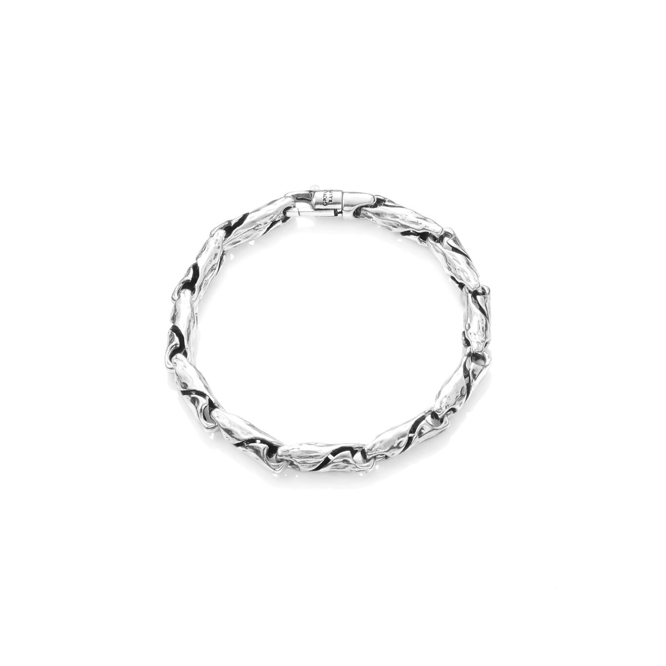 Giovanni Raspini Bracciale Luke uomo in argento