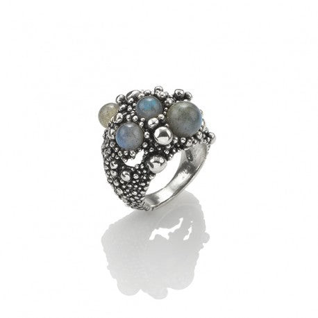 Giovanni Raspini Anello Donna Grande Via Lattea | Argento 925 | Perlage