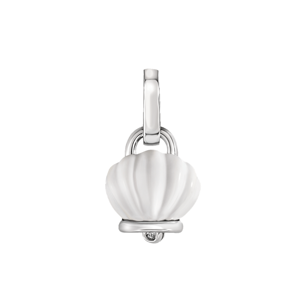 Chantecler | Ciondolo Donna | Campanella Capriness | Argento | Diamante 0,01 ct