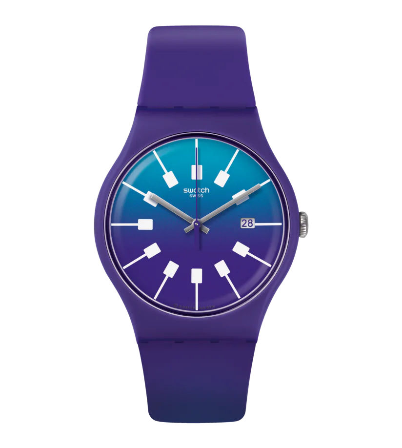 Swatch Orologio Quadrante Multicolore | Plastica | Impermeabile 30 m