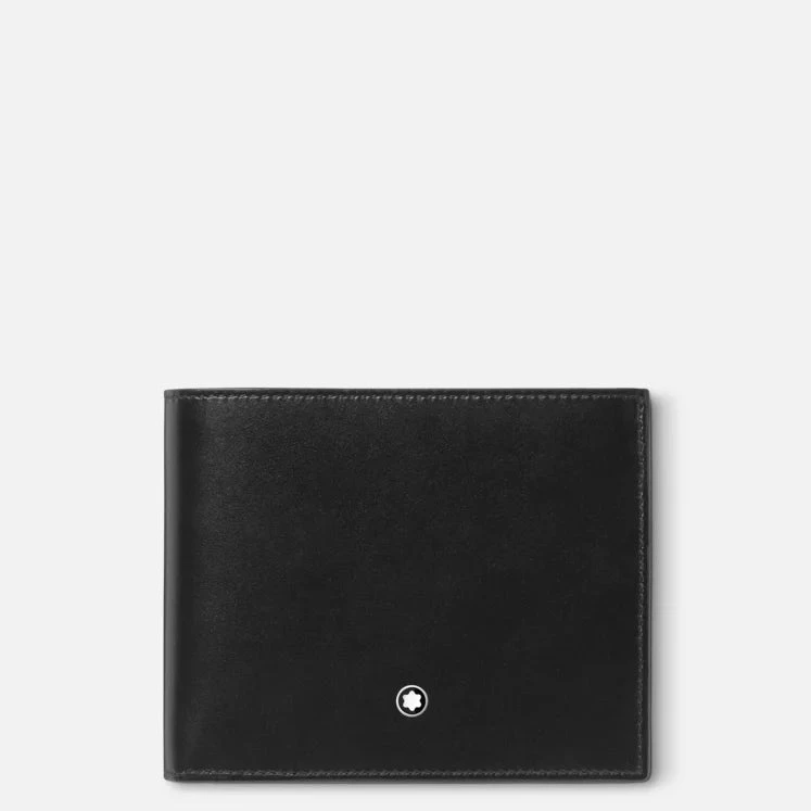 Montblanc Portafoglio Uomo 10 Scomparti | Pelle Liscia | Portamonete