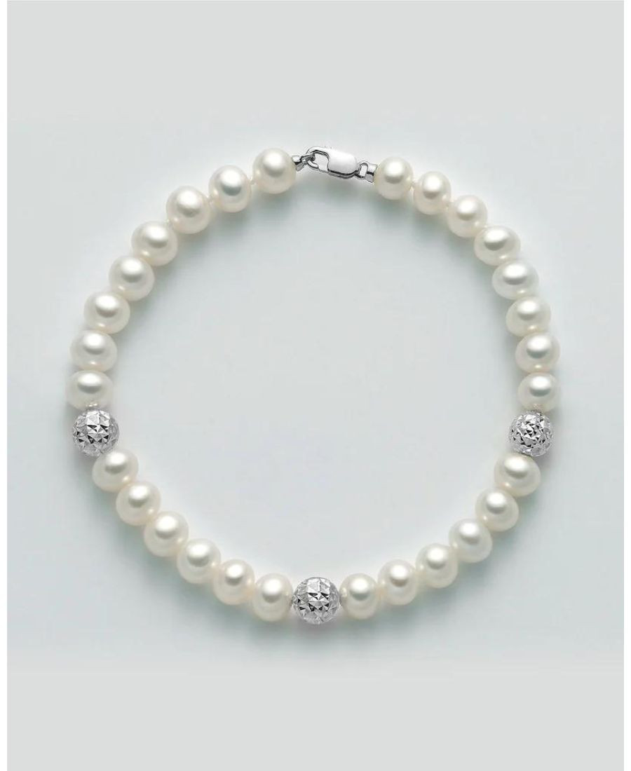 Bracciale Miluna in Oro 750 con Perle Naturali