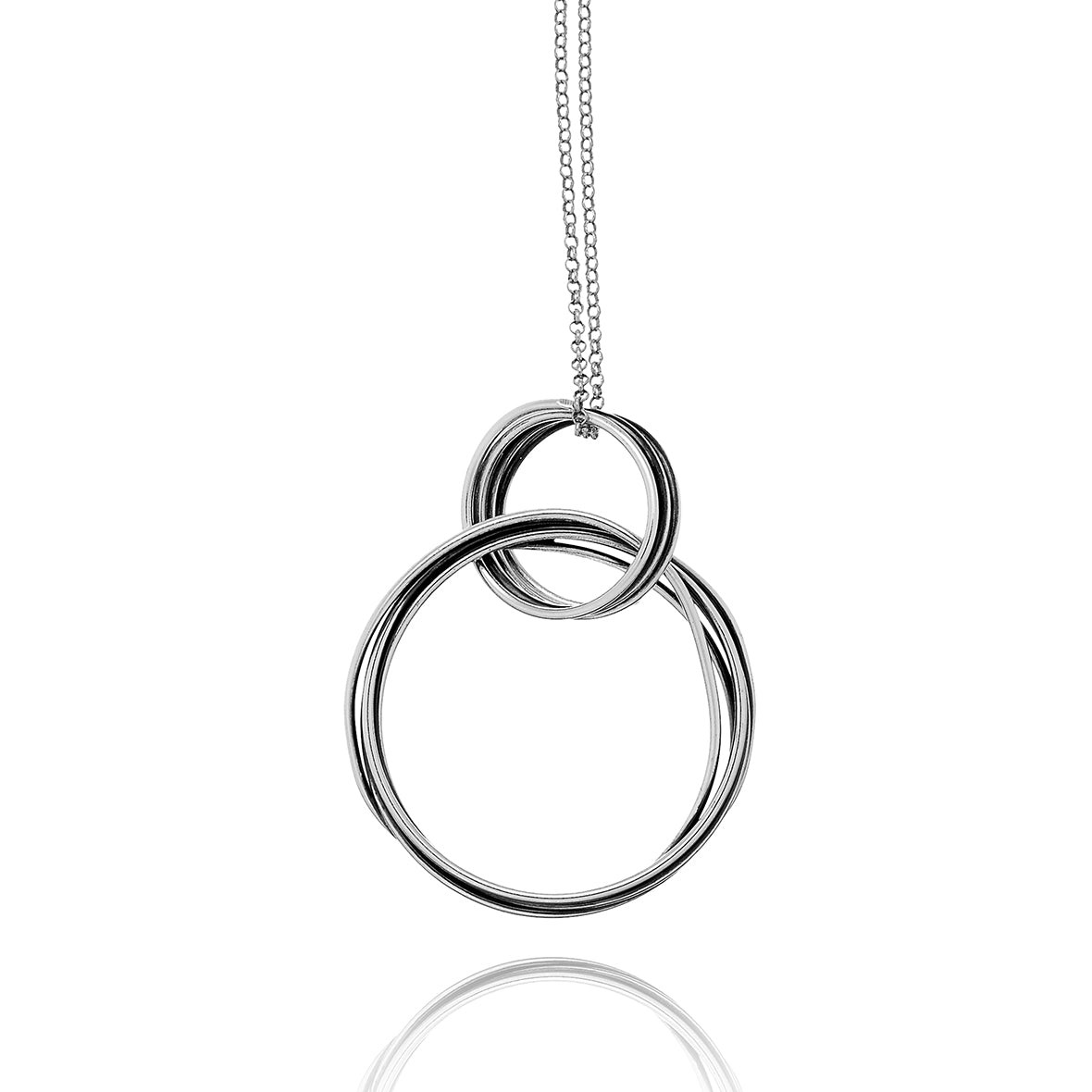 Giovanni Raspini Collana Donna Pendente Monte Carlo | Argento 925 | Catena 90 cm
