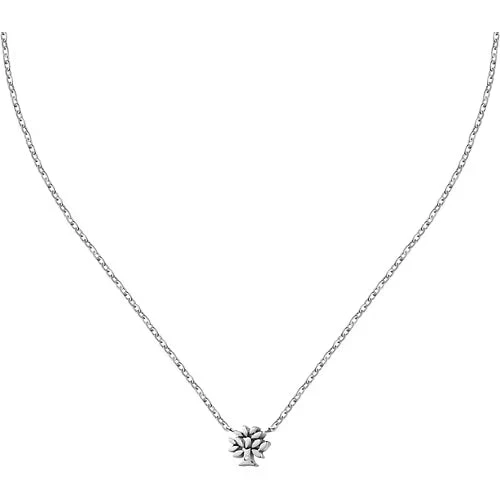 Collana La Petite Story Albero della Vita in acciaio con zircone