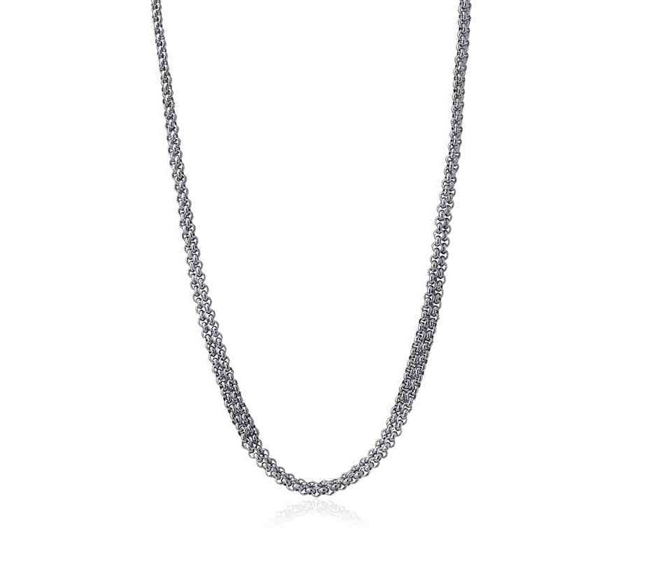 Collana a Catena Le Fer in Acciaio