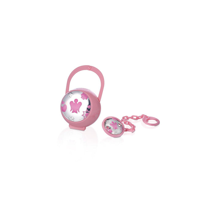 Roberto Giannotti | Porta Ciuccio | Rosa con Placca | Argento | Con Pinza