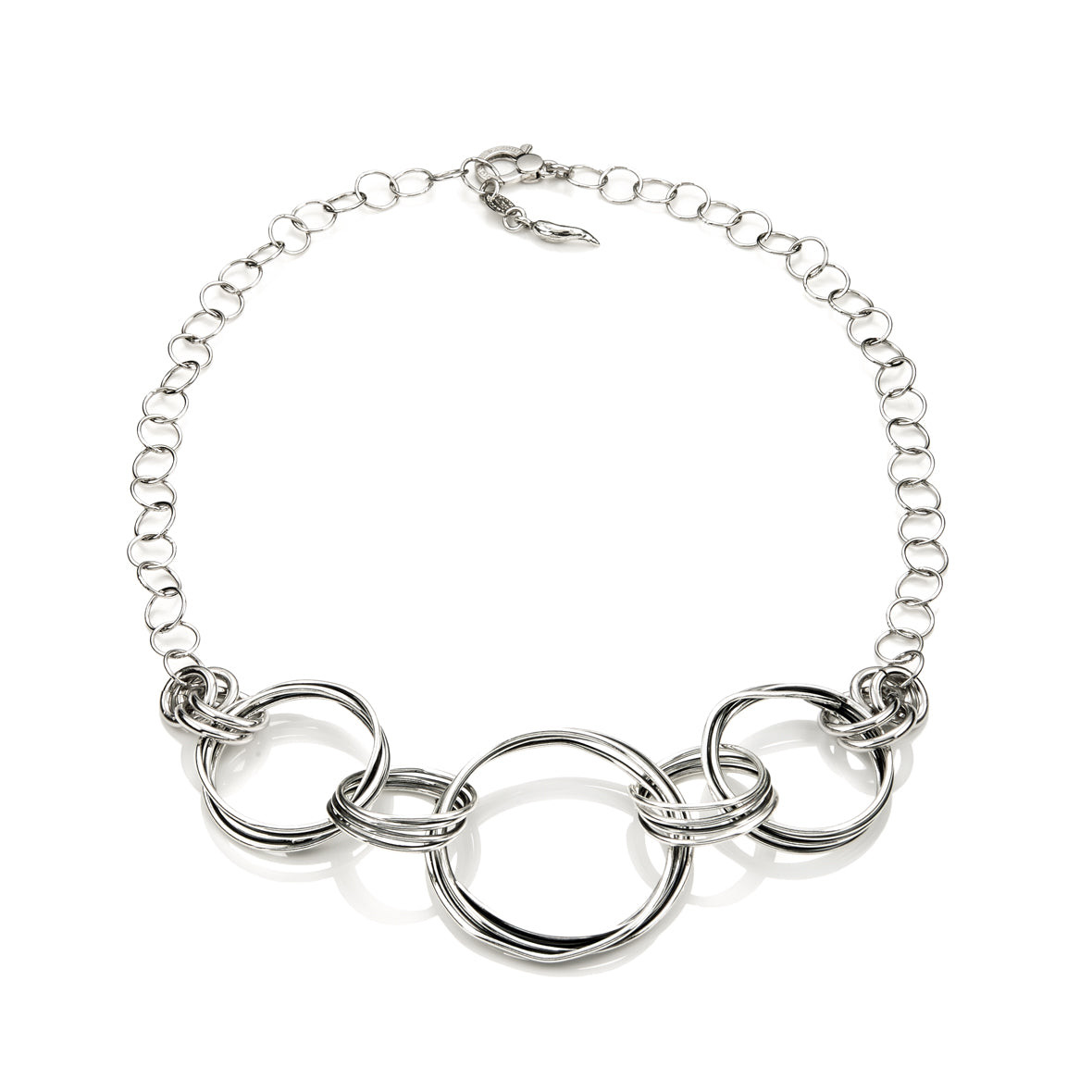 Giovanni Raspini Collana Donna Montecarlo | Argento 925 | Chiusura Moschettone