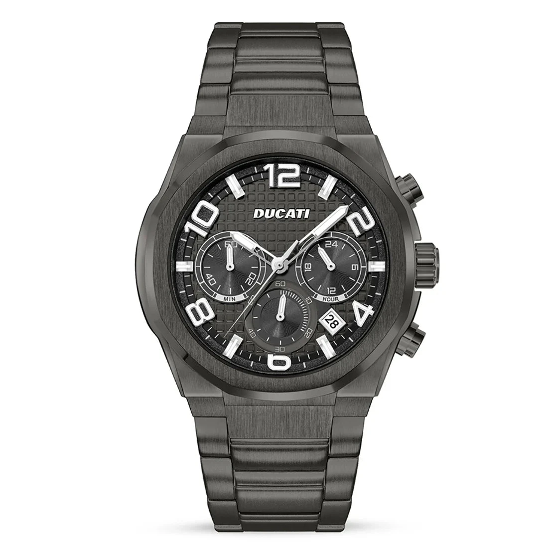 Ducati Orologio Corse Crono Acciaio PVD Gun