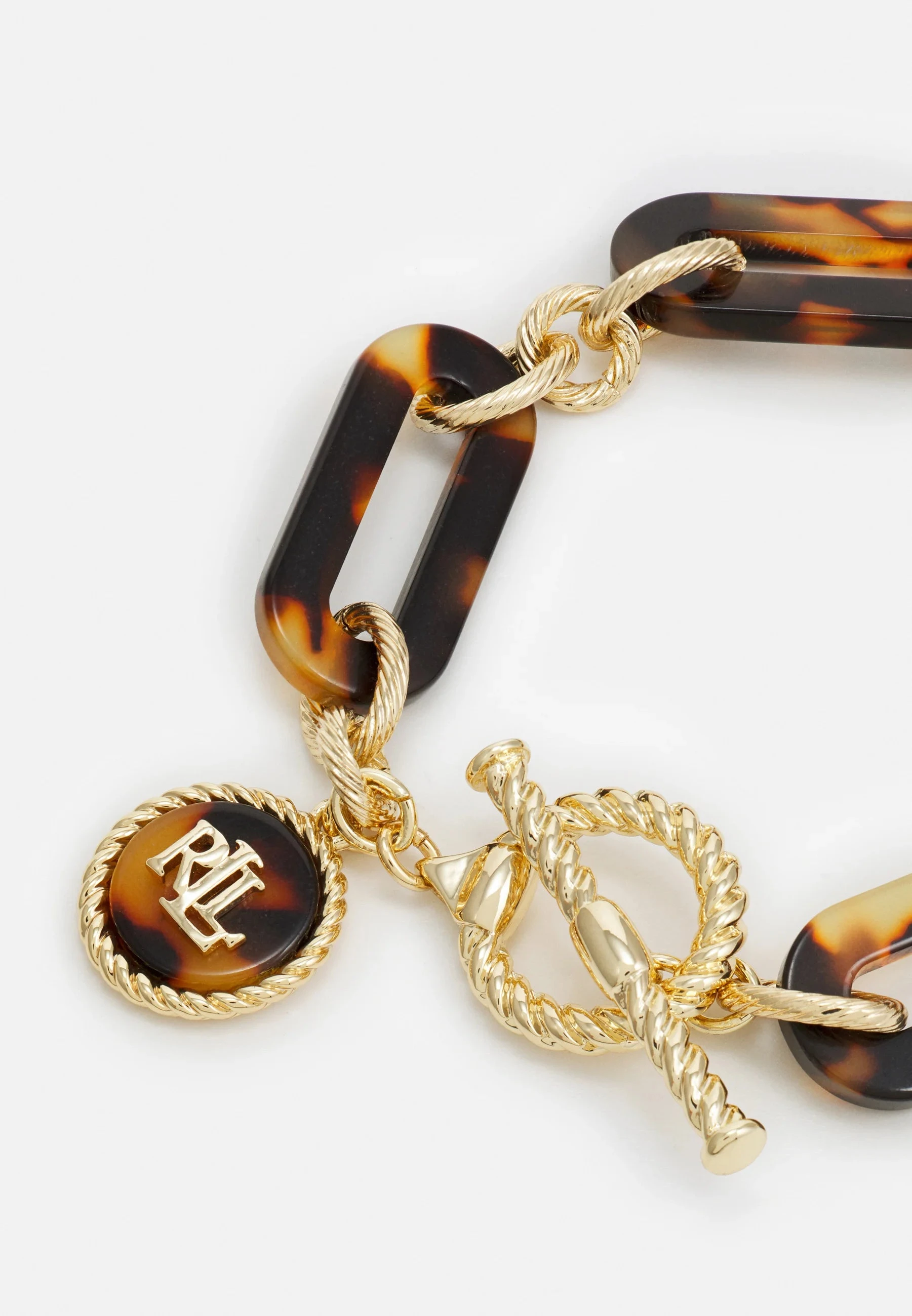 Ralph Lauren Bracciale Donna Animalier | Dorato/Argento | Link Flex
