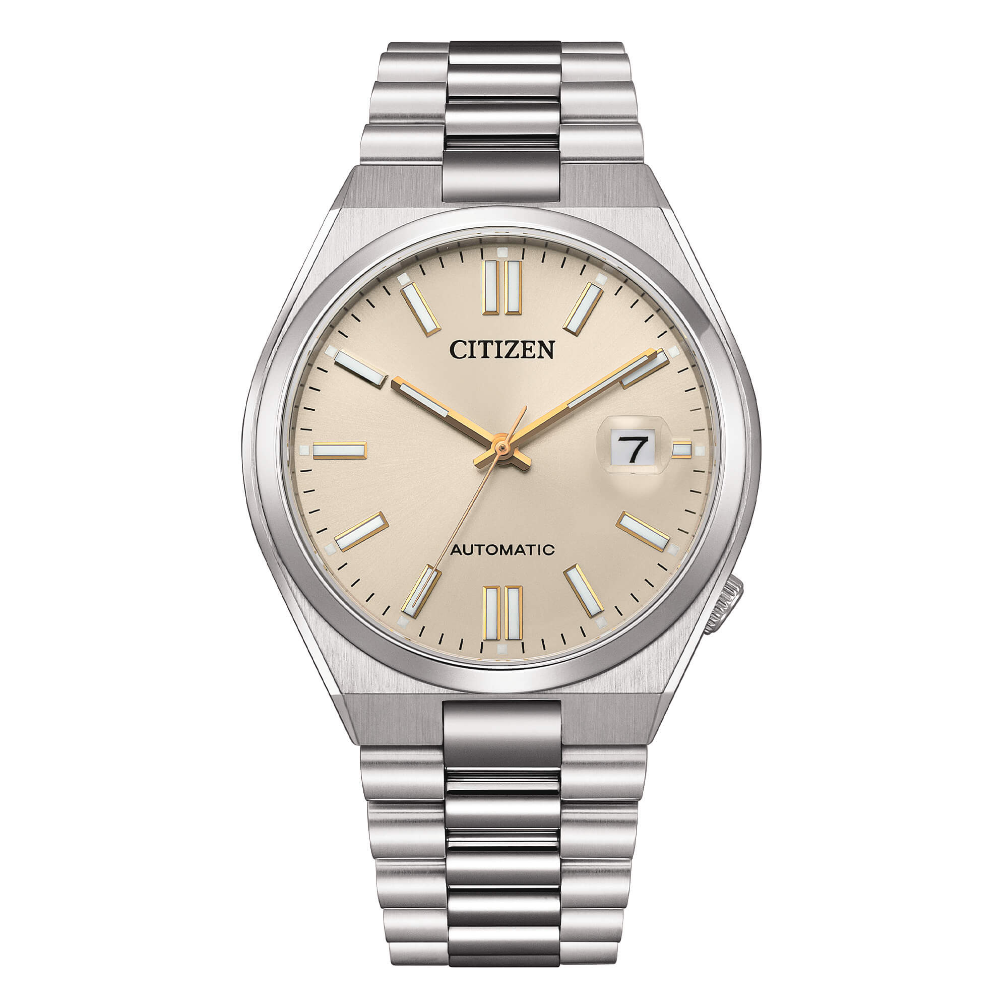 Citizen Tsuyosa Orologio Uomo Automatico in Acciaio con Quadrante Champagne
