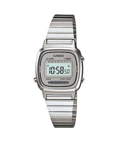 Casio | Orologio Uomo | Digitale retrò | Acciaio inox | Cassa in resina