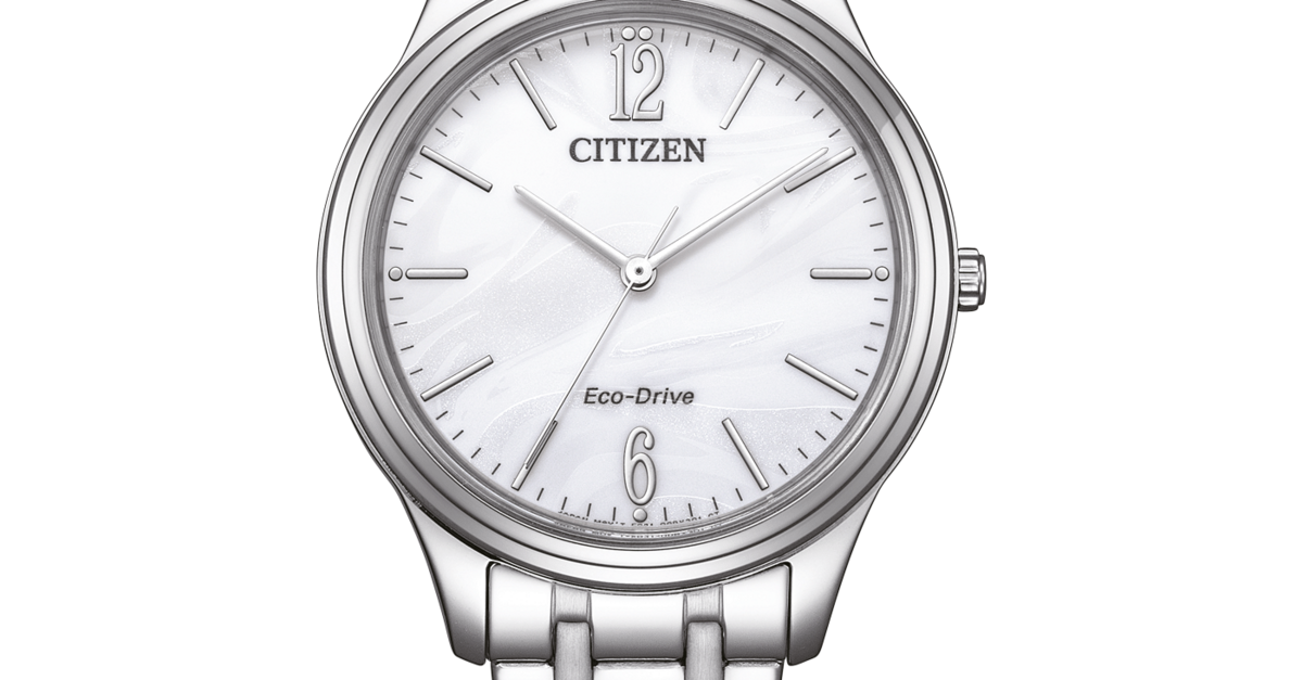 Citizen Orologio Donna Eco-Drive EM0411-71A in Acciaio
