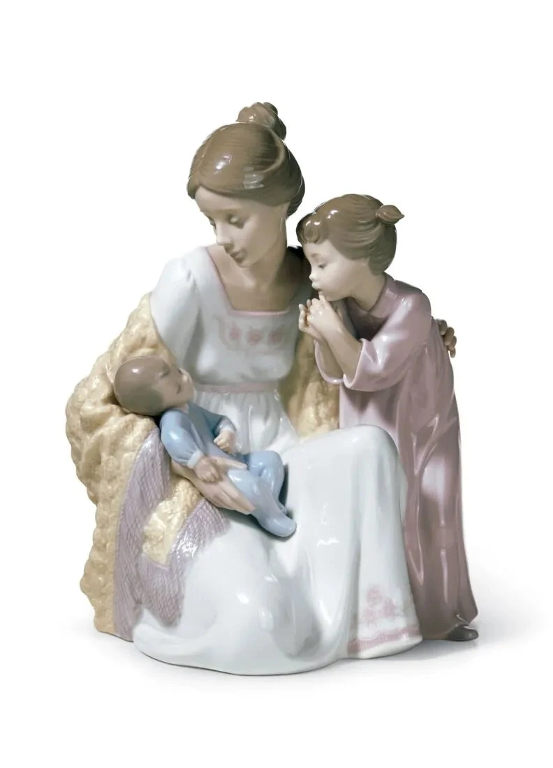 Lladrò Figura Benvenuto in Famiglia | Porcellana | H22 cm