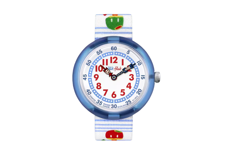Flik Flak Orologio Bambino Icy Party Multicolor | Tessuto | Swiss Made