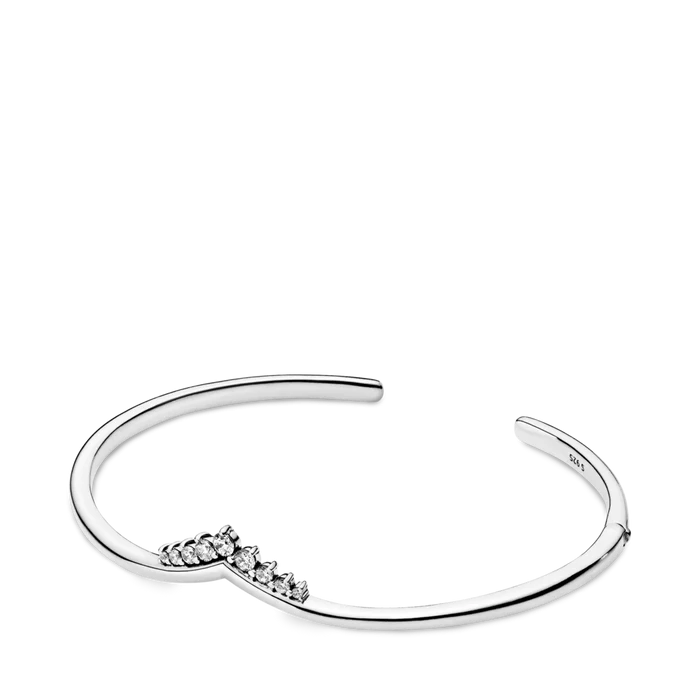 Pandora | Bracciale Rigido Donna Tiara Scintillante | Argento 925 | Misura 3