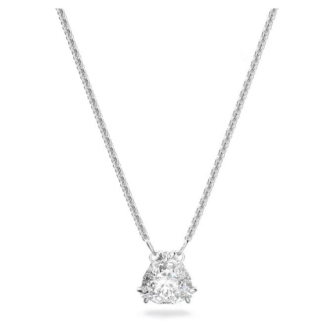 Swarovski Collana Donna Punto Luce Millenia | Rodio Placcato | 38-43 cm