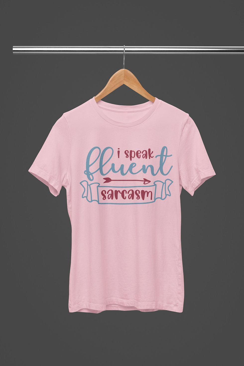 Miniatura: I Speak Fluent Sarcasm Tshirt – Funny Quotes Shirt, Quotes T Shirt, Classy S...