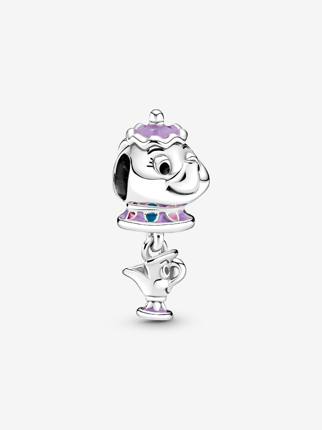 Pandora | Charm pendente | Mrs. Bric e Chicco | Argento 925 | Smalto colorato
