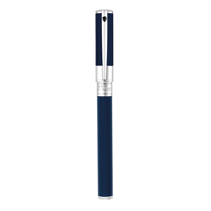 S.T.Dupont Penna Roller D-Initial Blu | Cromo | Ergonomica