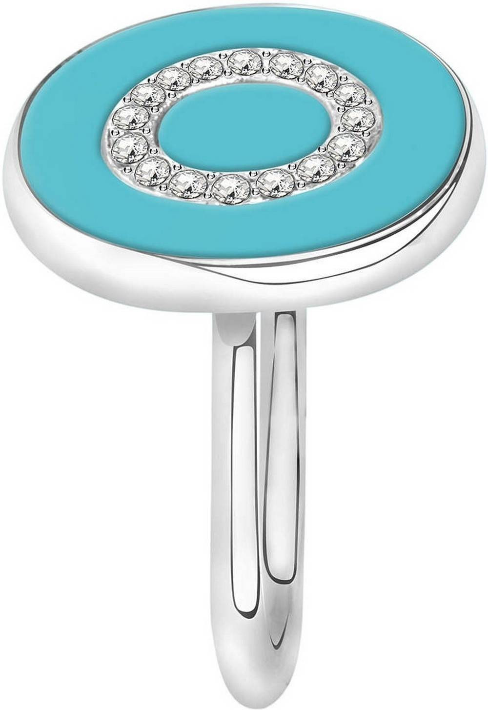Anello Morellato Perfetta donna in argento sterling con turchese e zirconi