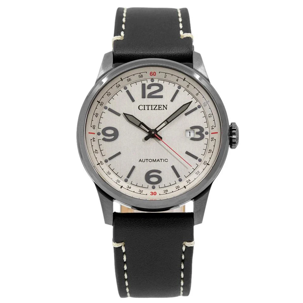 Citizen Pilot Automatico uomo acciaio pelle 42 mm