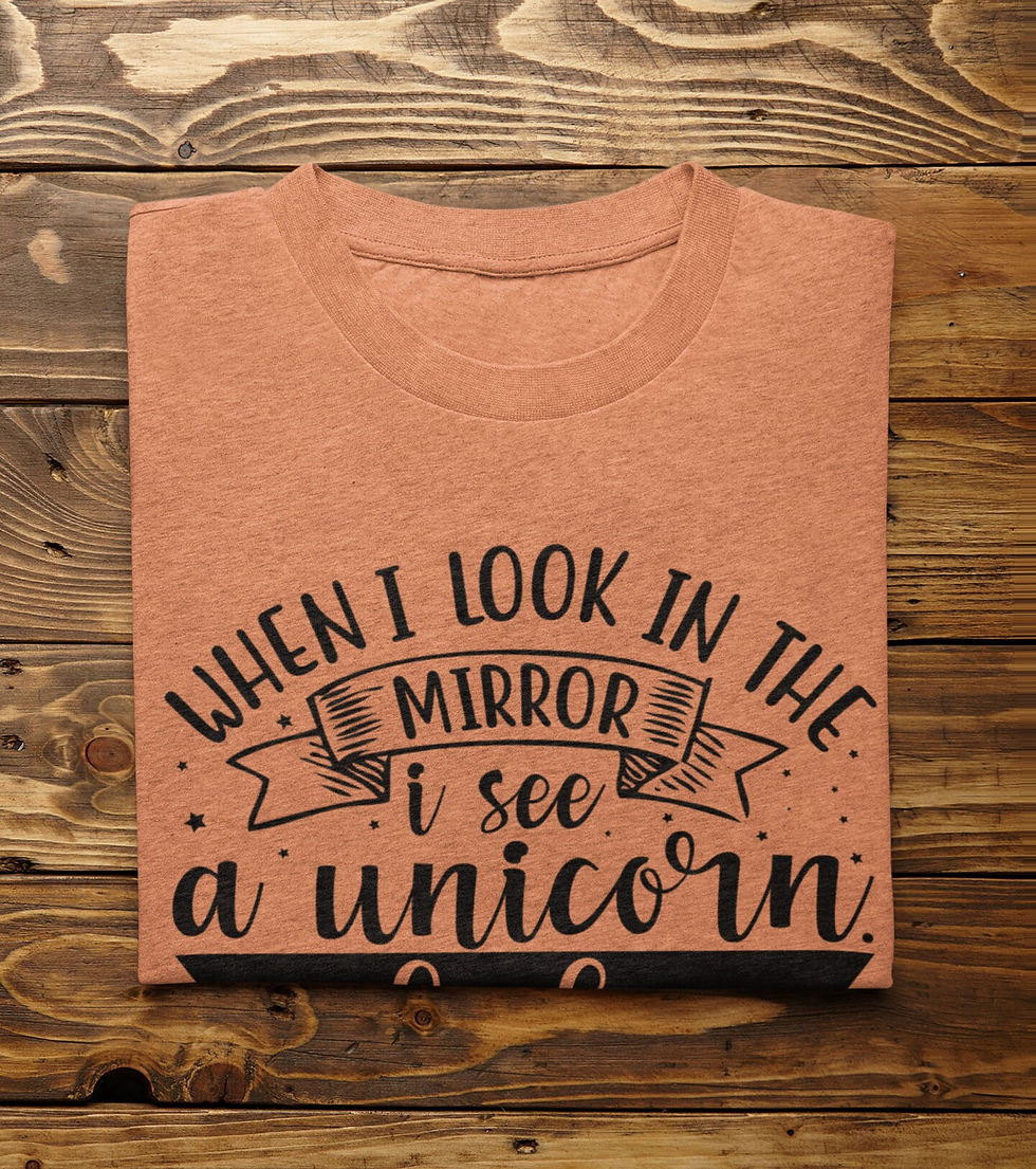 Thumbnail: Badass Unicorn Tshirt – Funny Unicorn Tee, Gift for Her, Gift for Women, Wom...