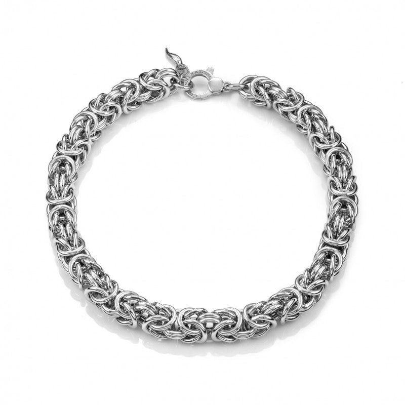 Giovanni Raspini Collana Donna Bizantina Maxi | Argento 925 | Fatta a Mano
