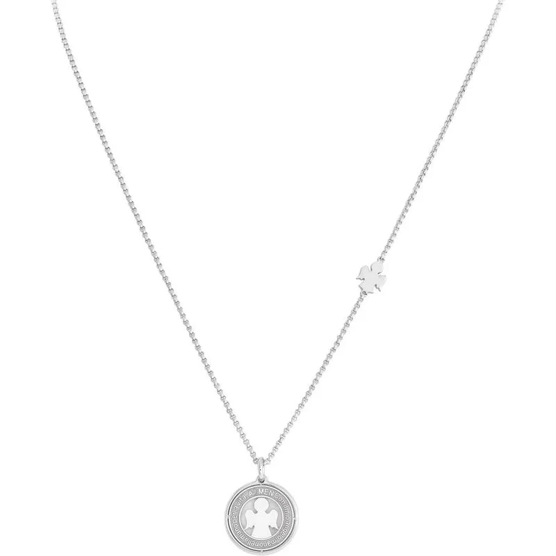 Amen Collana Donna Angelo in Argento