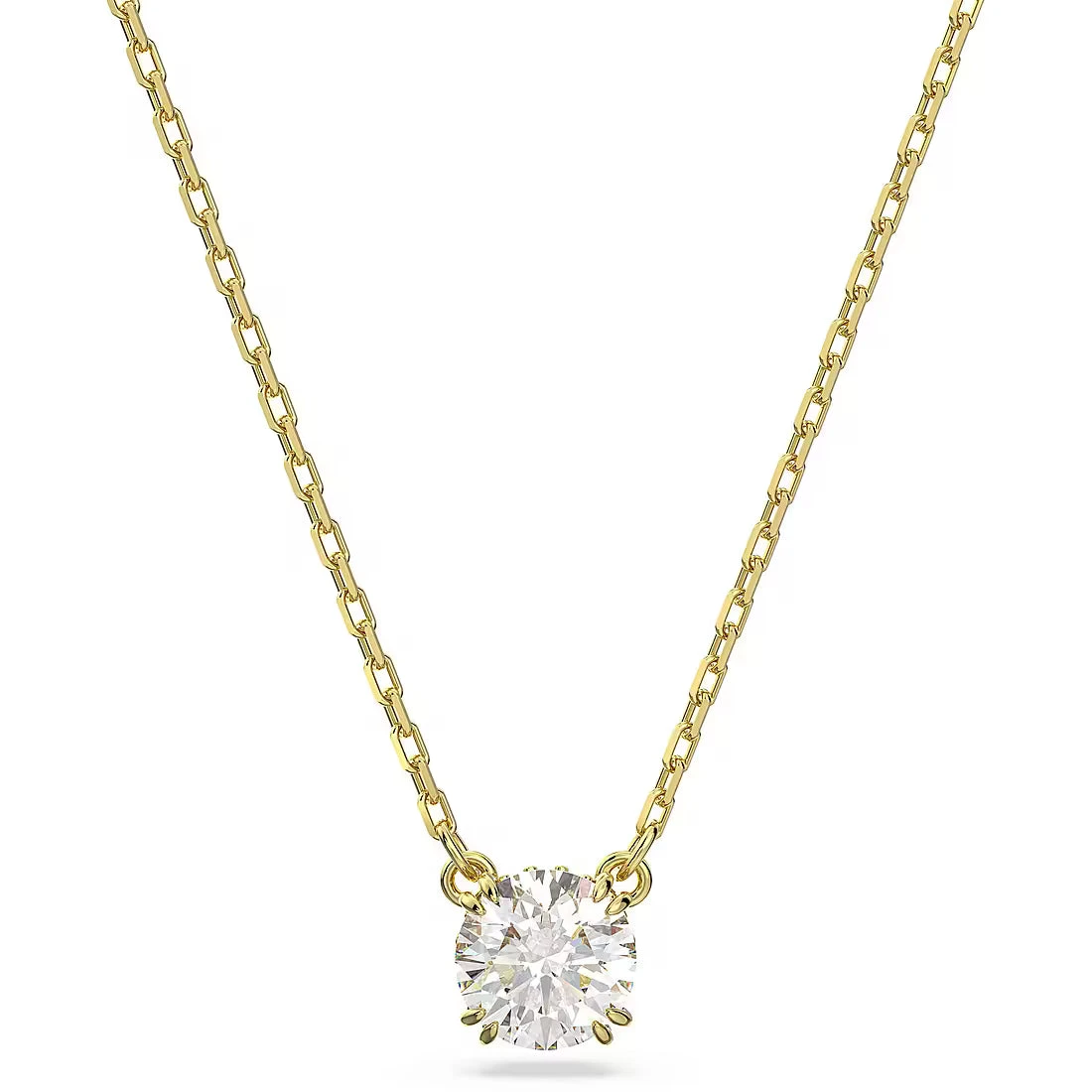Swarovski | Collana Donna | Pendente Stilla zirconia | Placcato oro | 38-42 cm