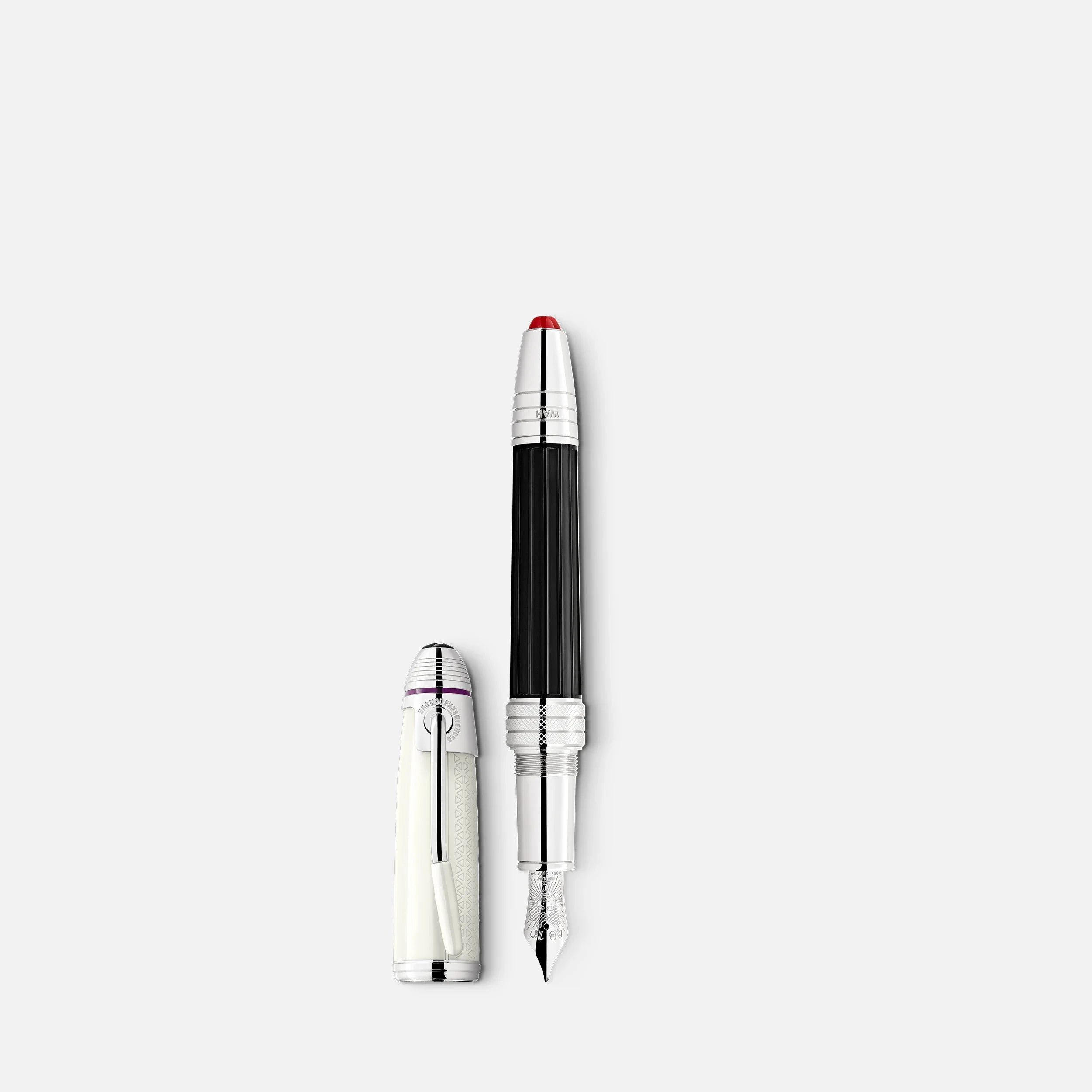Montblanc Stilografica Jimi Hendrix Ed. Spec. | Resina/Platino | Pennino oro