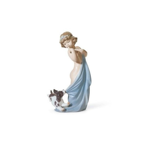 Lladrò Cagnolino Indiscreto Eleganza Simpatica | Porcellana | 19 cm