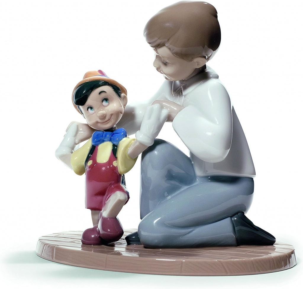 Nao Statuina I Primi Passi Di Pinocchio In Ceramica