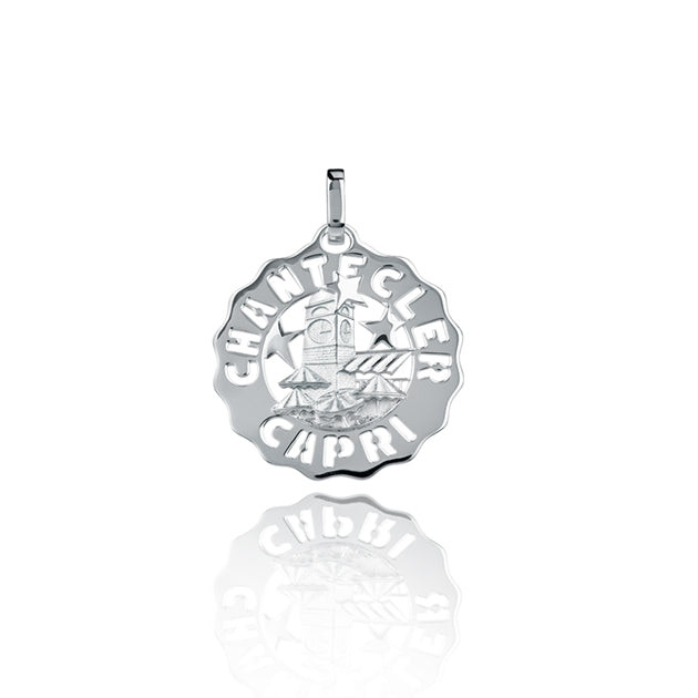 Chantecler Ciondolo Donna Piccolo Piazzetta | Argento 925 | Collezione Logo