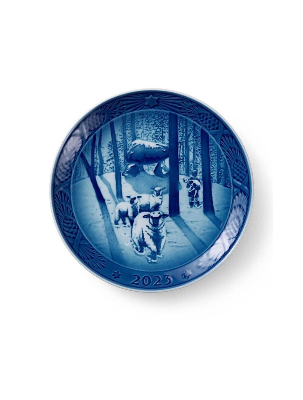 Royal Copenhagen Piatto Collezione Natale 2023 | Porcellana | Dag Samsund