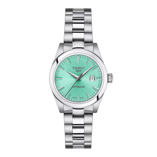 Tissot T-My Lady Automatic Donna 29,3 mm Verde e Acciaio