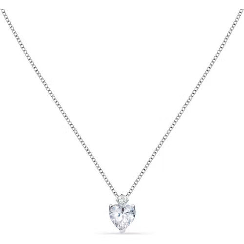 Morellato Collana Donna Pendente Cuore Zirconi | Argento 925 | 38+4 cm