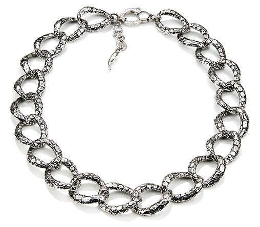 Giovanni Raspini Collana Donna Coccodrillo Piccola | Argento 925 | 46 cm
