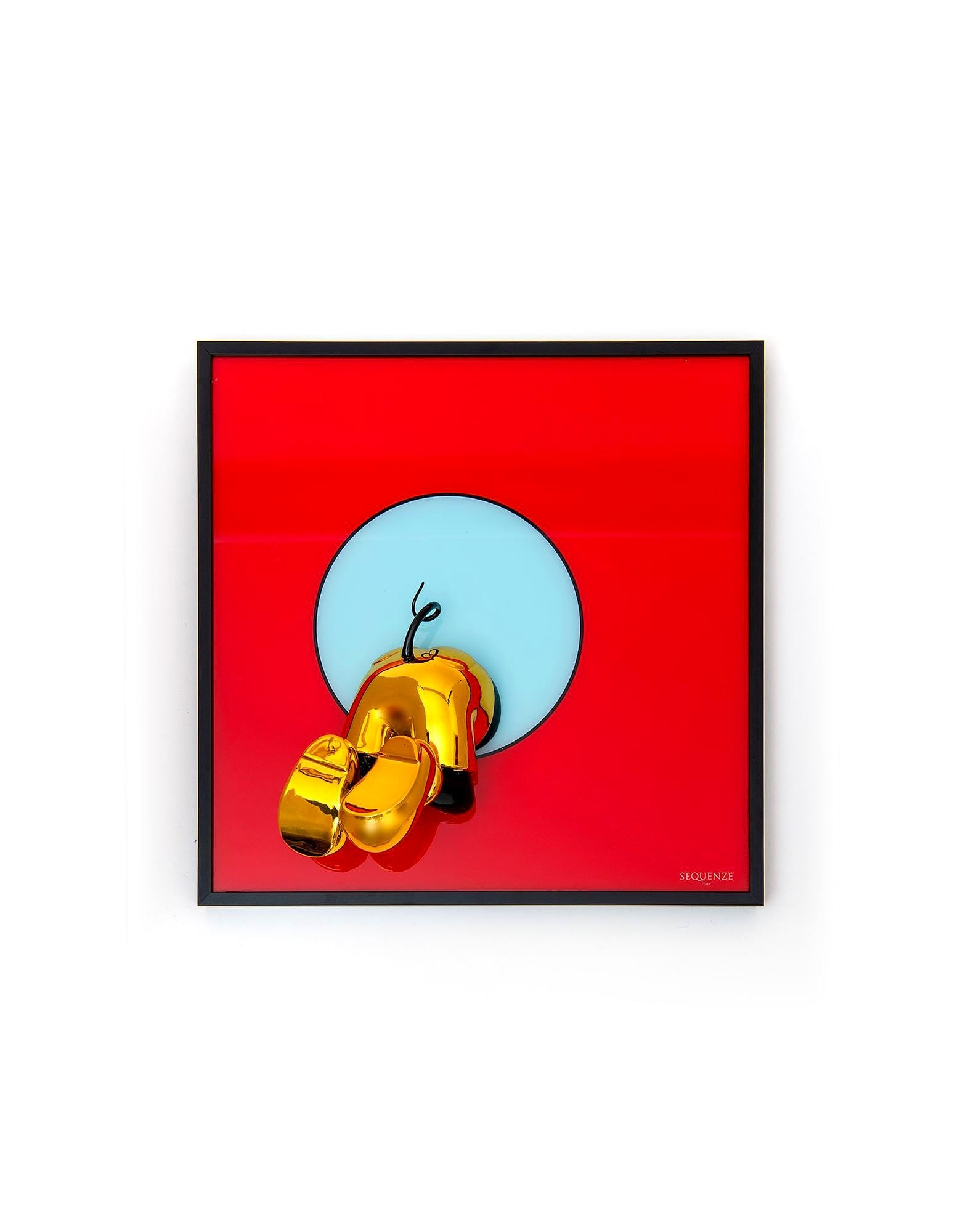 Sequenze Quadro Disney Rosso | Tela | 40x40 cm