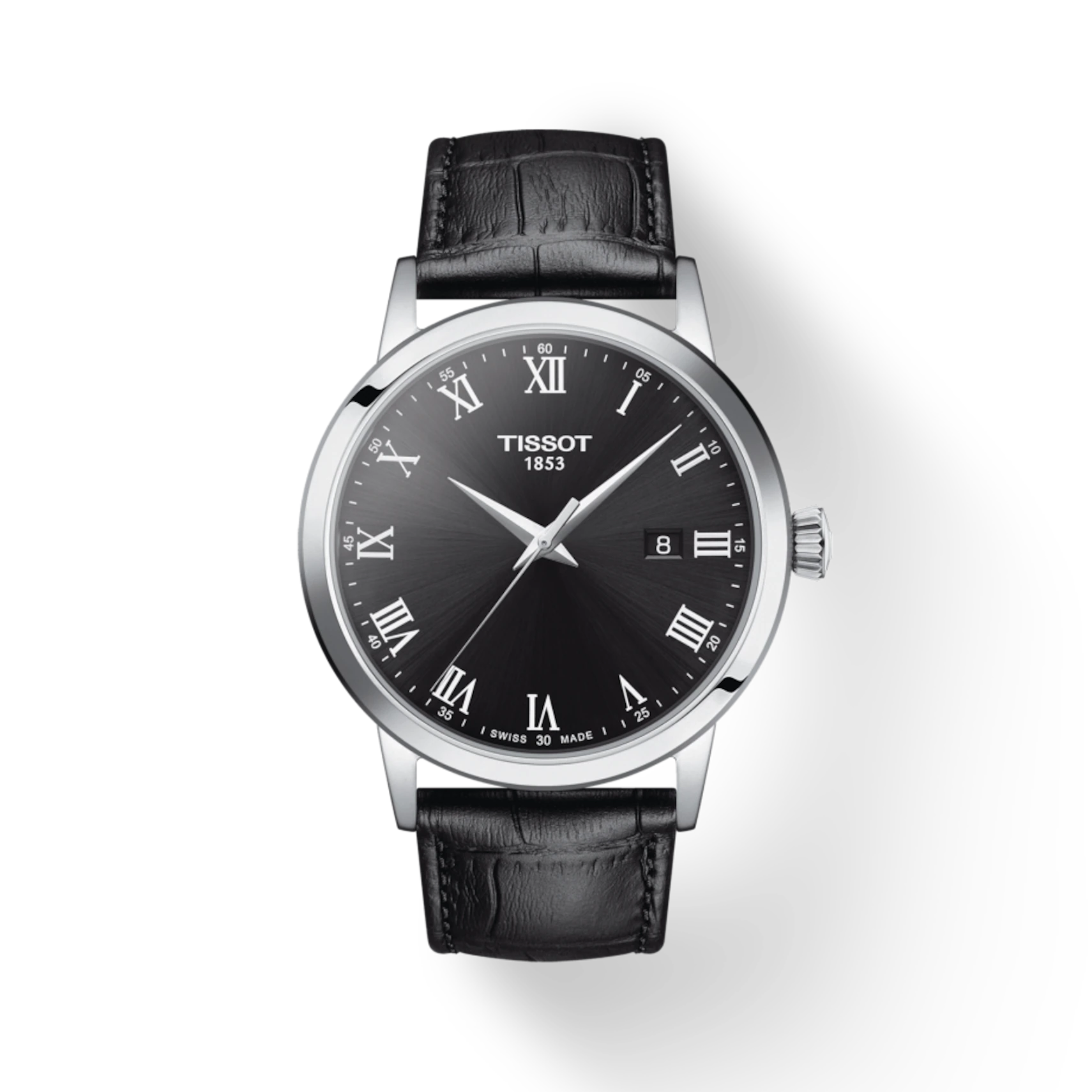 Tissot | Orologio Uomo | Classic Dream Nero Romani | Acciaio 316L | Pelle Nera