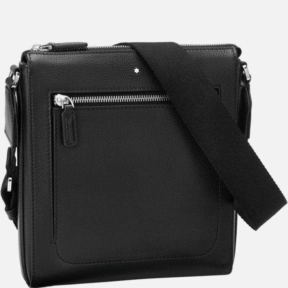 Montblanc Borsa Envelope Piccola Meisterstück  |  Pelle Pieno Fiore  |  Nero