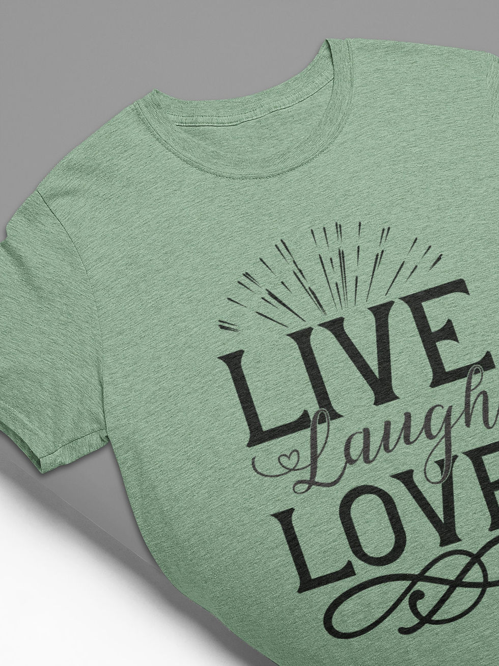 Miniatura: Live Laugh Love – Valentines Day Shirt, Cute Valentine Shirt, Valentines Day...