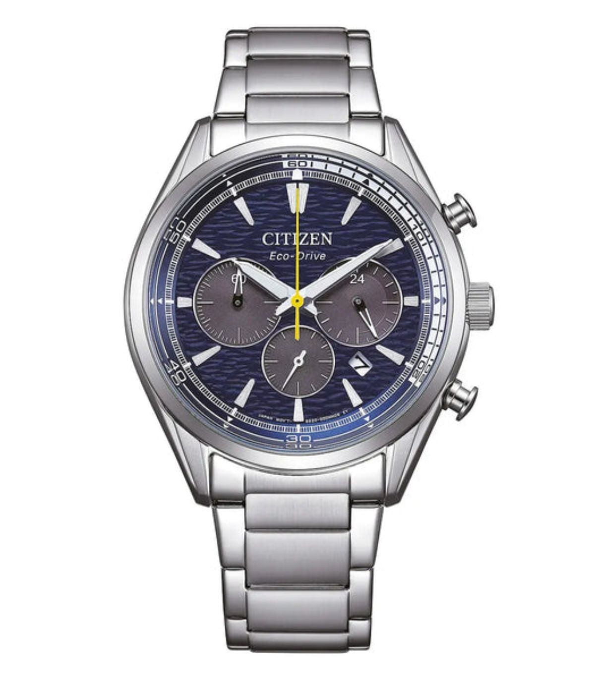 Citizen Orologio Eco-Drive Cronografo CA4700-50L in Acciaio